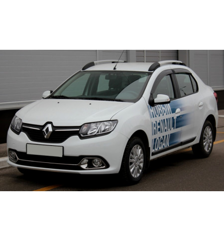 Рейлинги АПС на Renault LOGAN 2015— Арт. 0225-23 в Екатеринбурге